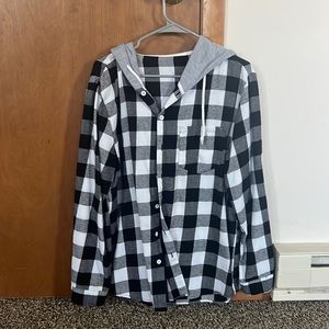 Flannel Hoodie